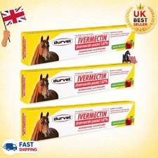 Pack 3-Horse Apples Flavored 6.08 g 1.87% Horse Dewormer in uk