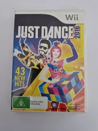 Just Dance 2016 - Nintendo Wii Game + Manual - PAL - MINT DISC!