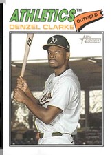 2026 Topps Heritage #324 Denzel Clarke