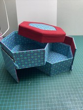 Jewellery/trinket Box 16x13cm Closed Handmade