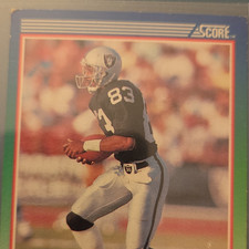 SCORE Willie Gault #37 Base Set Los Angeles Raiders NFL Football Card