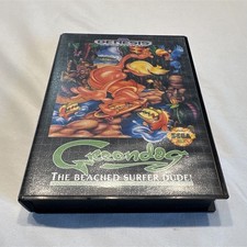 Sega Greendog: The Beached Surfer Dude! Sega Genesis Game Cartridge w/ Case
