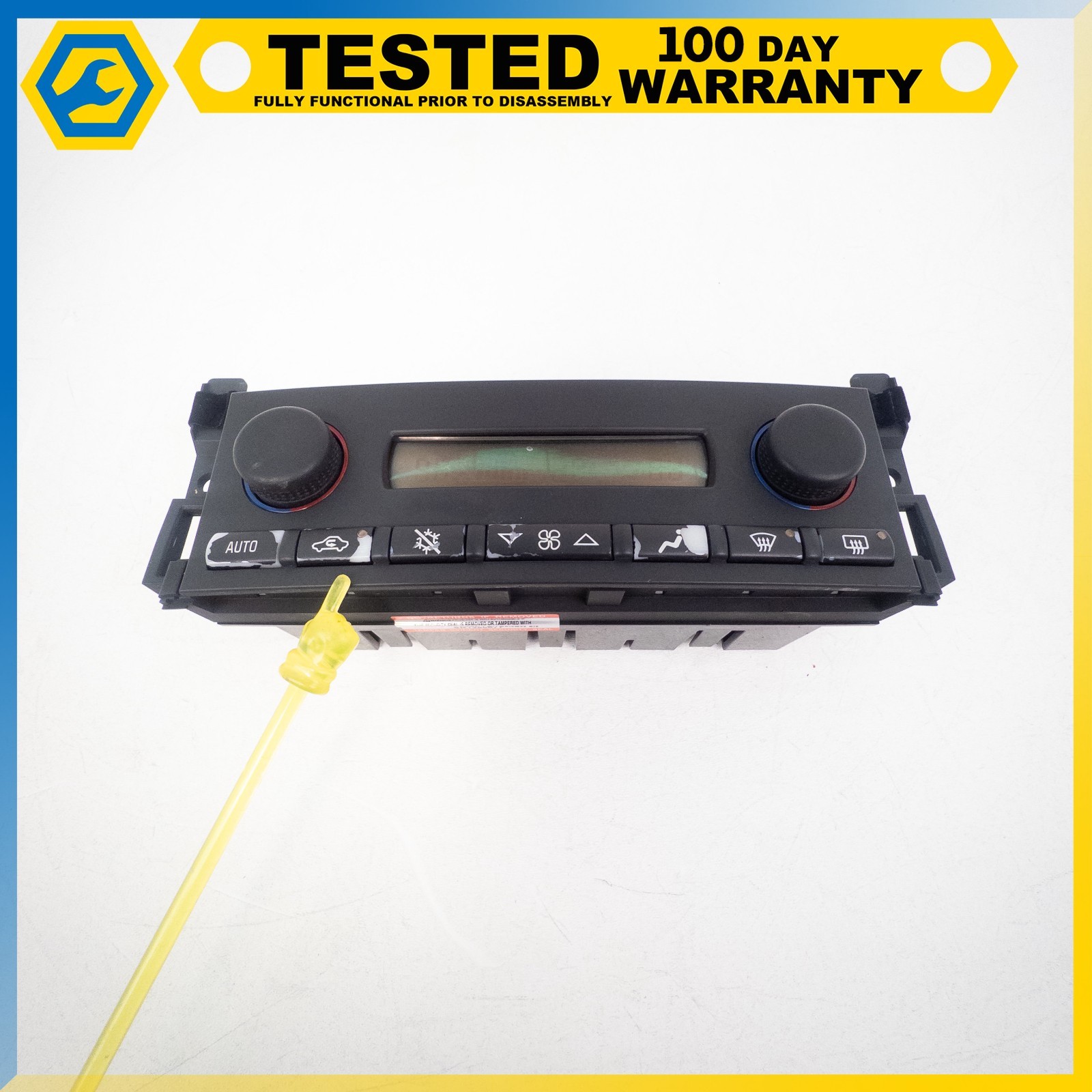 05-13 CHEVROLET CORVETTE C6 DUAL ZONE AC HEATER CLIMATE CONTROL SWITCH OEM