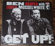 BEN HARPER with CHARLIE MUSSELWHITE  - GET UP!  DigiPak CD Stax
