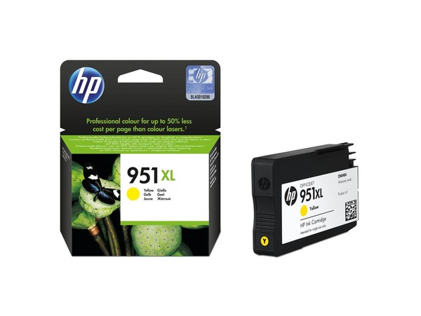Original Hp 951XL Druckerpatrone Yellow Gelb Officejet Pro 8610 8620 8630 E-image