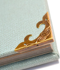 20 Pcs Vintage Bronze Corner Protectors Decorative Metal Edge Covers Antique Saf