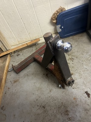 5th Wheel Tow Bar For Tractor s 3 Point Hitch 