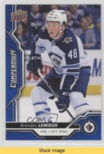 2018-19 Upper Deck Compendium Blue Brendan Lemieux #418 READ 0u2j