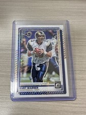 2025 Donruss Optic Football White Sparkle SP KURT WARNER NO.27