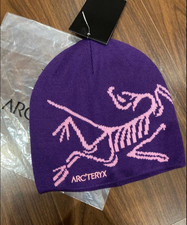 Arc teryx Bird Head Toque Beanie Orca Purple Wool Unisex Winter Hat - NWT