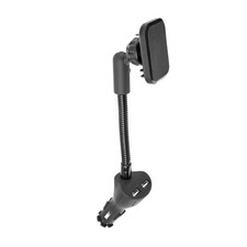PMMAG1  Gooseneck Magnetic Car Mount with Dual USB Charger Ports