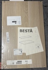 Ikea BESTÅ Shelf Fit Frame Shelving Storage Unit Adjustable 56x36 Beech Wood