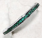 1CT Heat Treated Green Tourmaline 925 Sterling Silver Ring Jewelry Sz 8 MP2 — photo 1