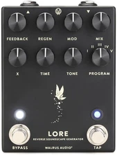 Walrus Audio Lore Reverse Soundscape Generator Pedal - Black