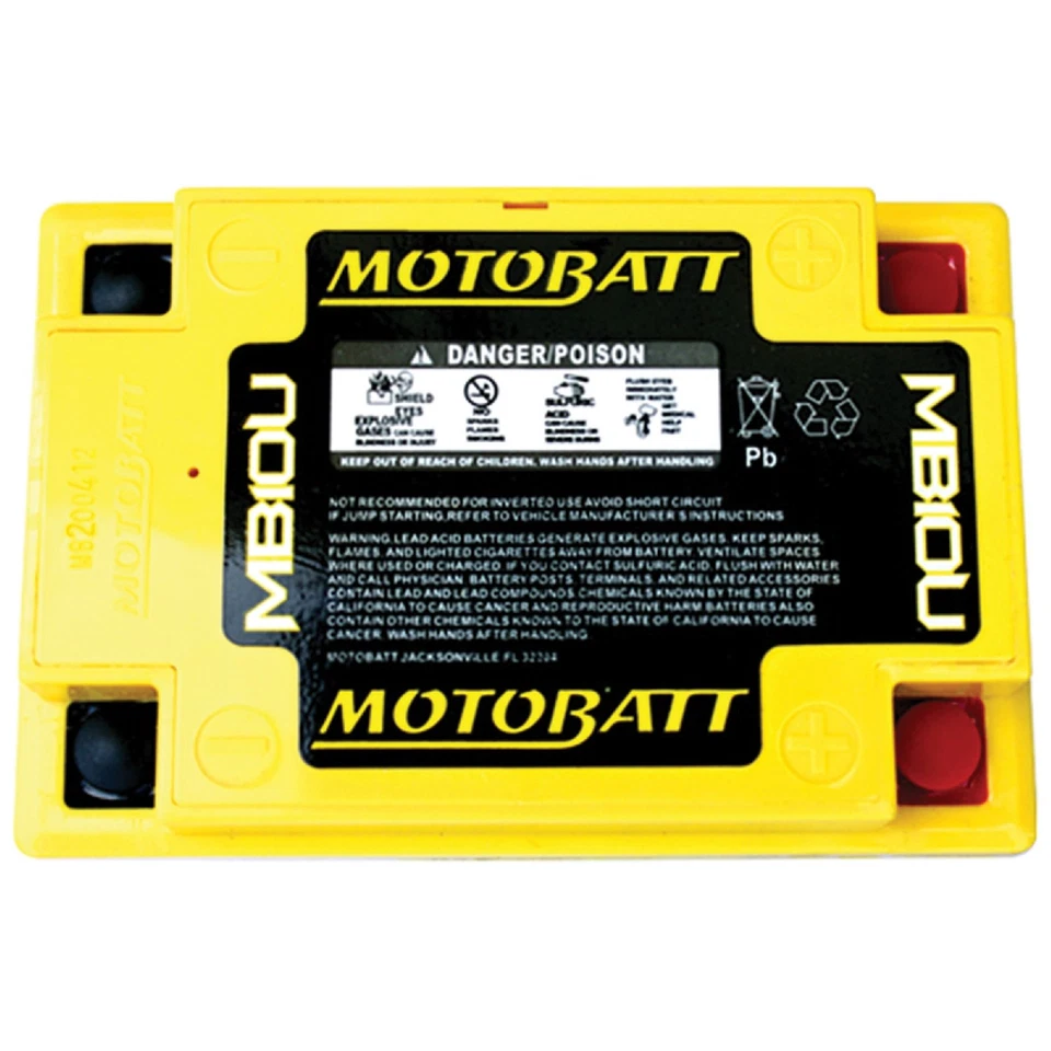 Motobatt Battery For Suzuki GSX600F Katana 600cc 88-97 YB10A-A2 YB10L-A2 Foto 3 de 3