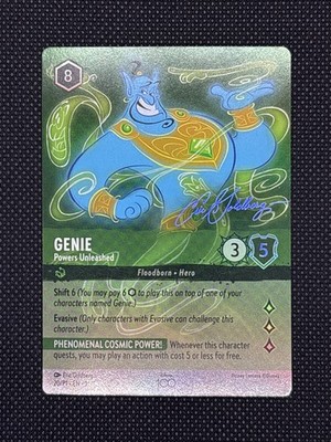 Genie - Powers Unleashed (Alternate Art) 20 Disney100 Promos Holo