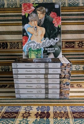 Finder Volume 1-8 BL Manga Ayano Yamane Morally Gray Is My Fave Color