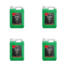 4x AUTOCARE Screen Wash -10C Apple Scented 5L 5 Litres Removes Dirt Grime 1.76 per litre
