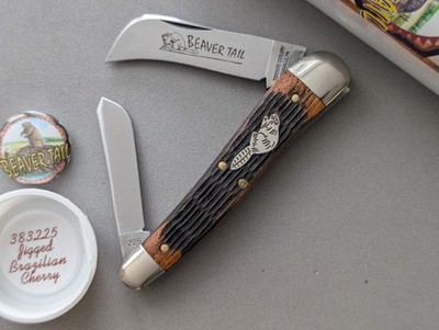 GEC Great Eastern Cutlery #38 Tidioute John Chapman 383225 Brazilian Cherry Wood