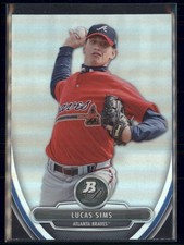 2013 Bowman Platinum - Prospects Lucas Sims #BPP53