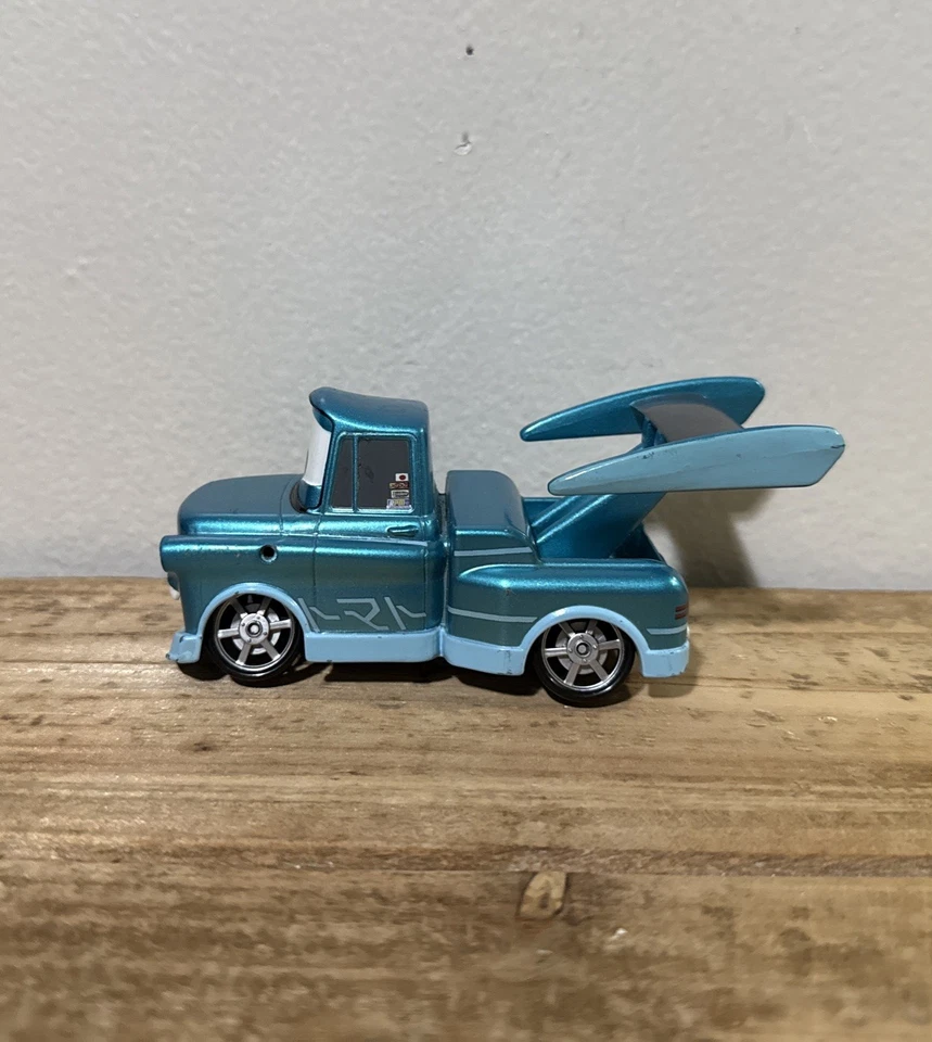 Disney Pixar Cars Tokyo Mater Blue Metallic Chase Drift Mater 1:43 Disney Store - Image 4 of 4