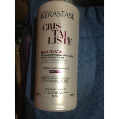 Kerastase Cristalliste Multi Luminous Bain Cristal Thick hair Shampoo 34oz