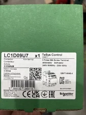 Schneider Electric LC1D09U7 Contactor - TeSys # 034911
