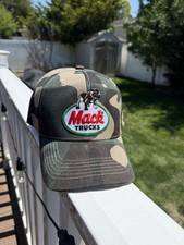 Mack Truck Patch Cap Camo Hat