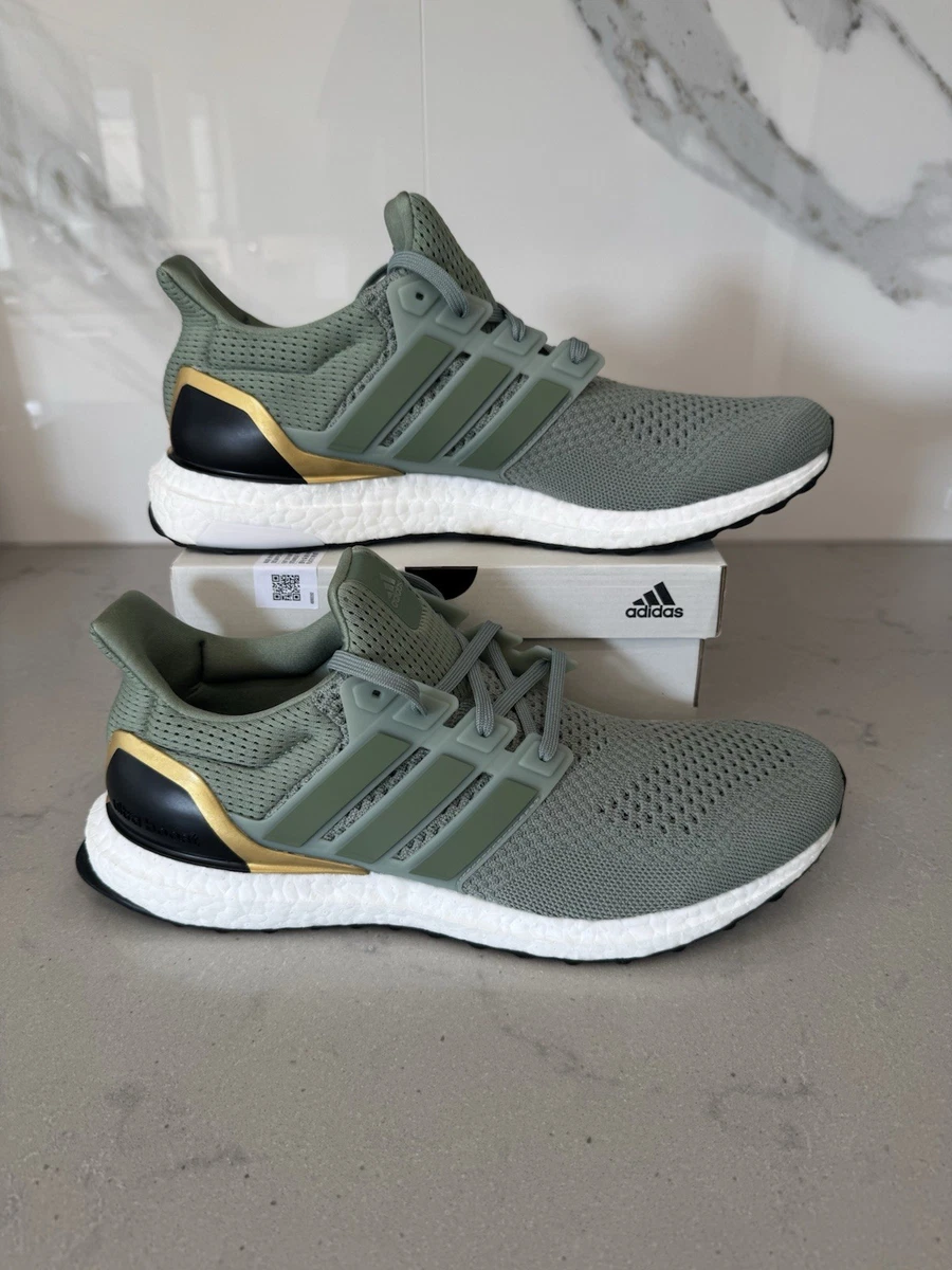 Adidas UltraBoost 1.0 Silver Green Gold Metallic for sale | eBay