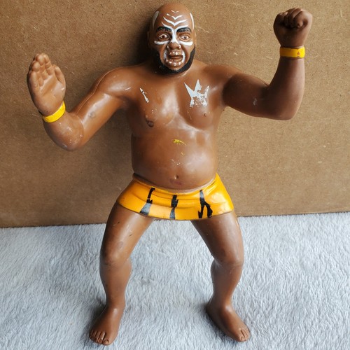 1987 LJN WWF Superstars Kamala the Ugandan Giant F...
