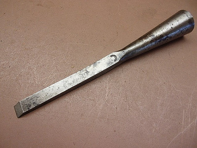 Sweet Little Vintage 3/8'' Straight Edge Socket Chisel 5 5/8'' Long Very Sharp!