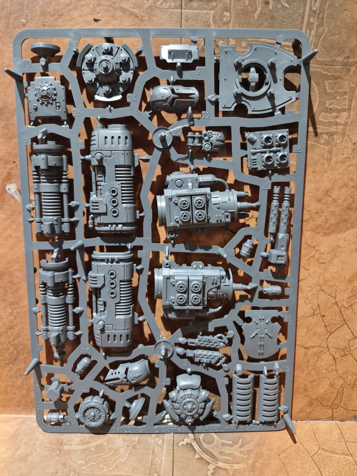 40k Imperial Knight Defender Weapons Sprue Conversion Beam Obliterator Plasma 