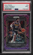 2022-23 Panini Prizm Choice Purple Prizm 16/20 Jamal Murray #32 PSA 9 MINT 14t3