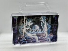 1995 Casper The Ghost Movie Clear Lunchbox Carry Case Vintage