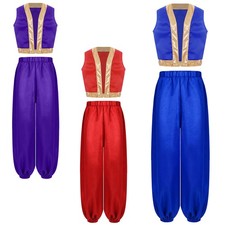 Boys Outfit Festival Costume Prince Halloween Cosplay Set Performance Waistcoat