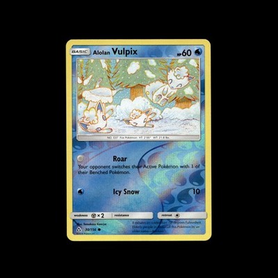 Vulpix Ninetales Pokemon Card! Holo/Reverse Holo EX V Rare Full Art LP/NM Cards!