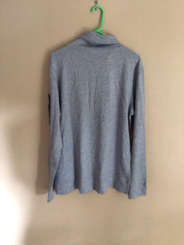 Sudadera Pullover Mujer Athleisure Talla Grande Azul Jaspeado Tom Tailor Foto 2 de 4