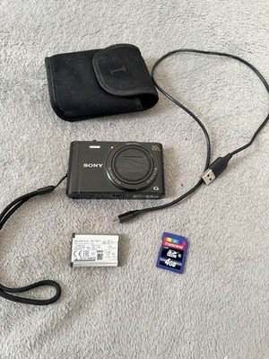Sony Cyber-shot DSC-WX300 Digitalkamera Schwarz