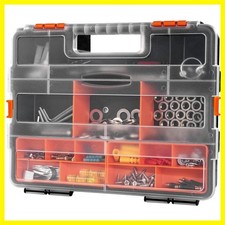 1-Pack Parts Tool Box Organizers,21-Compartments Organizer Box with Removable...