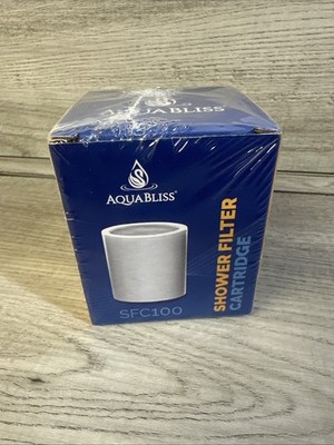 NEW AquaBliss SFC100 Replacement Shower Filter Cartridge Sealed