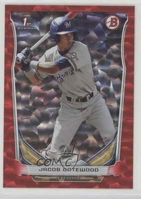 2014 Bowman Draft Red Ice 146/150 Jacob Gatewood #DP39 0w8