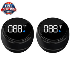 2 Pack Bath Thermometer for Bathtub, Rechargeable Waterproof Floating Water Ther