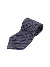 HERMES Tie Silk NVY Men