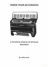 INSIDE YOUR ACCORDION TECHNICAL MANUAL OF DRAWINGS BOOK ON FLASH DRIVE NEW 