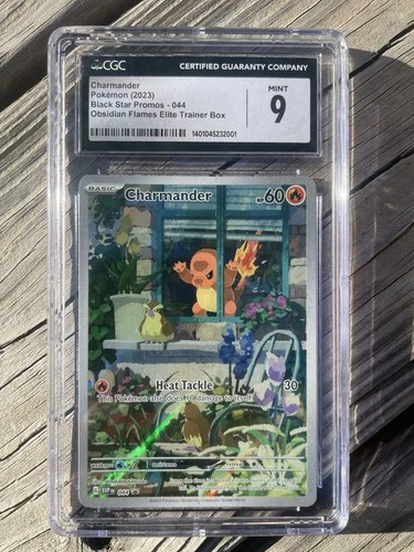 Pokémon TCG Charmander Obsidian Flames Promo #044 CGC 9