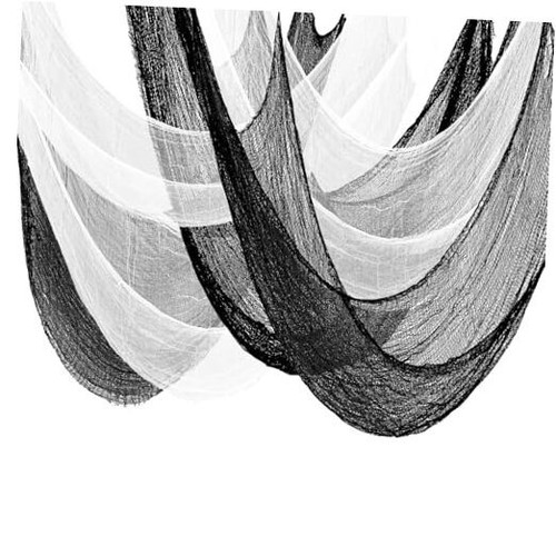 6-Pack Halloween Creepy Cloth - 30x70 Inch Black & White 3 Black+3 ...