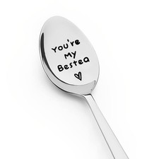 BFF Best Friend Friendship Gifts for Women Girls You're My Small, Silver