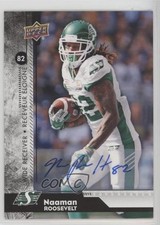 2018 Upper Deck CFL Auto Naaman Roosevelt #33 Auto i9i