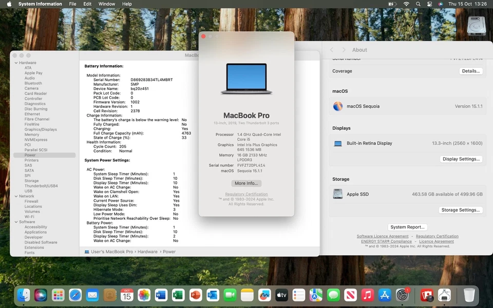Apple MacBook Pro 13" 2019 · i5 · 16GB · 512GB, photo 2 of 5