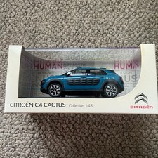 Citroen C4 Cactus 1/43 Minicar blue Collectables 17+
